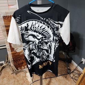 Under Armour Heatgear Large Navy compression shirt